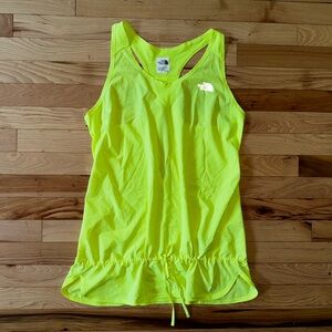 The North Face neon green  tank top Size M 
Tank Top
